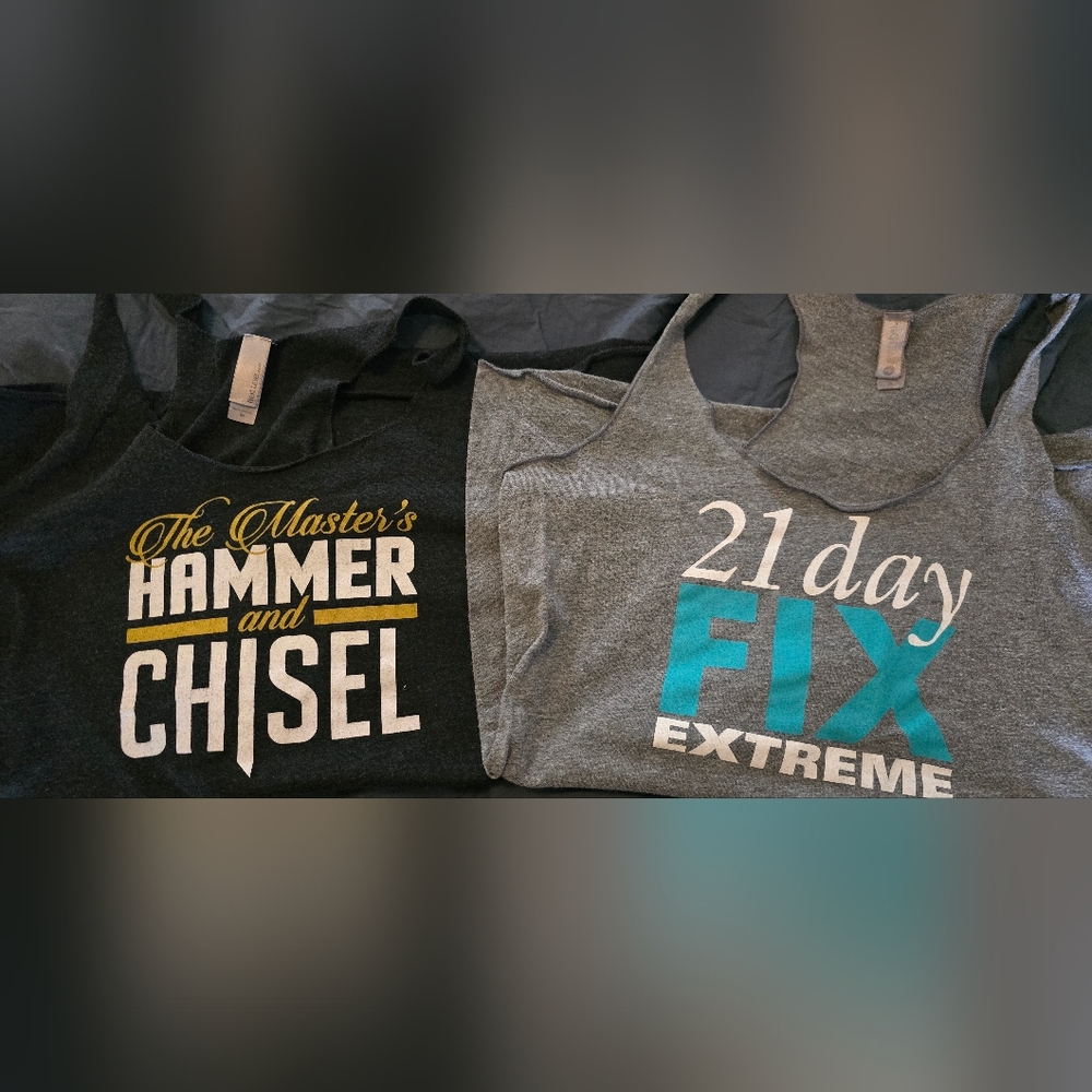 Beachbody Tanks SIZE MEDIUM (Two)